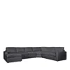 Bloomingdale's Rory 4 Piece Sectional Sofa - Exclusive In Kenley Chimney
