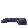 Bloomingdale's Rory 4 Piece Sectional Sofa - Exclusive In Kenley Midnight