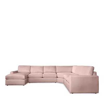 Bloomingdale's Rory 4 Piece Sectional Sofa - Exclusive In Kenley Quartz