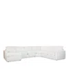 Bloomingdale's Rory 4 Piece Sectional Sofa - Exclusive In Kenley Snow