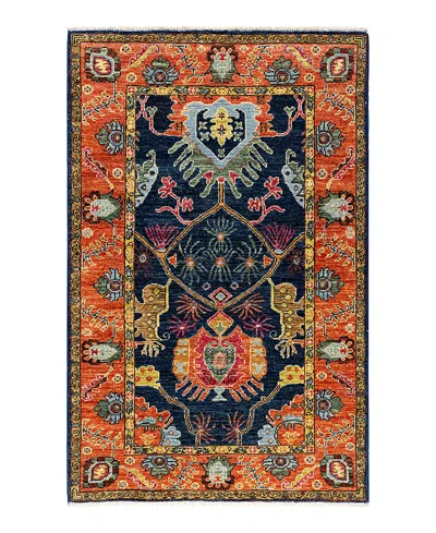 Bloomingdale's Serapi M1945 Area Rug, 3'2 X 4'11 In Blue
