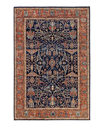 Bloomingdale's Serapi M1945 Area Rug, 6' X 8'11 In Blue