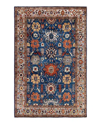 Bloomingdale's Serapi M1945 Area Rug, 6' X 9'1 In Blue