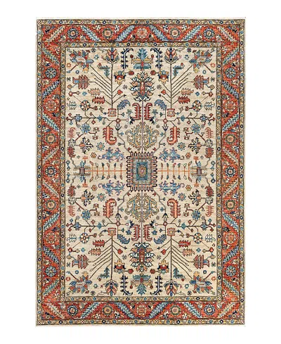Bloomingdale's Serapi M1945 Area Rug, 6'2 X 9' In Light/grey