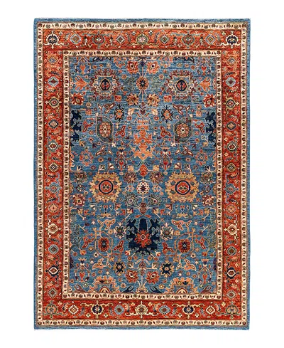 Bloomingdale's Serapi M1945 Area Rug, 6'3 X 8'11 In Light/blue