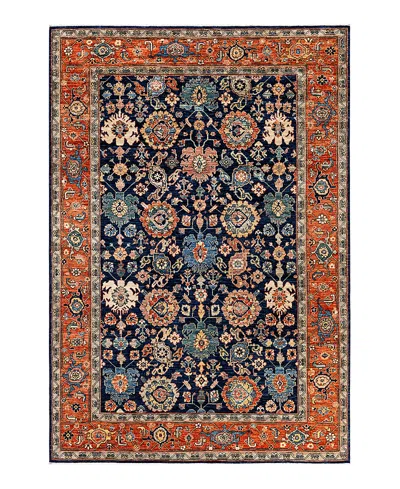 Bloomingdale's Serapi M1945 Area Rug, 6'3 X 9'2 In Blue