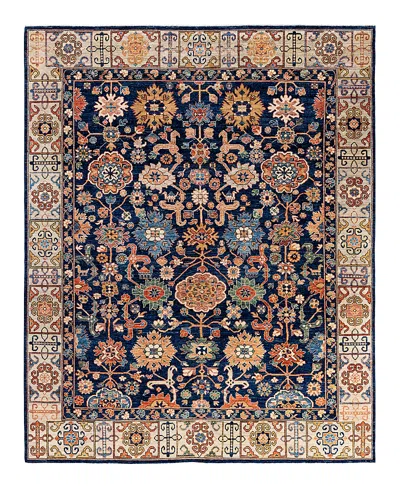 Bloomingdale's Serapi M1945 Area Rug, 8'1 X 9'9 In Blue