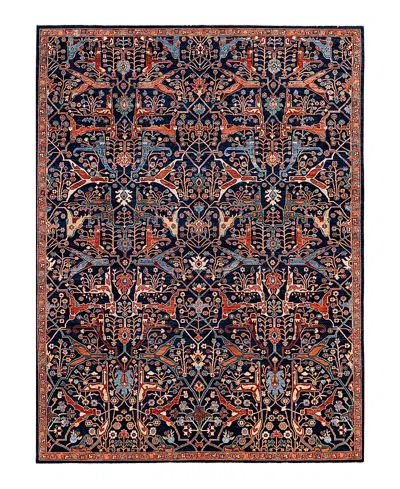 Bloomingdale's Serapi M1945 Area Rug, 8'11 X 11'10 In Blue