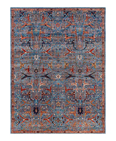 Bloomingdale's Serapi M1945 Area Rug, 8'11 X 11'10 In Light/blue