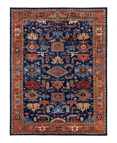 Bloomingdale's Serapi M1945 Area Rug, 8'11 X 11'9 In Blue