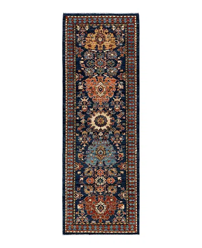 Bloomingdale's Serapi M1945 Runner Area Rug, 2'11 X 8'2 In Blue