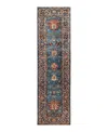 Bloomingdale's Serapi M1945 Runner Area Rug, 2'7 X 9'6 In Light/blue