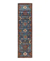 Bloomingdale's Serapi M1945 Runner Area Rug, 2'8 X 9'11 In Light/blue