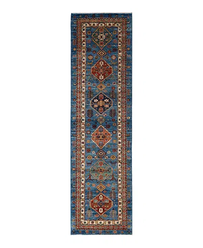 Bloomingdale's Serapi M1945 Runner Area Rug, 2'9 X 10' In Light/blue