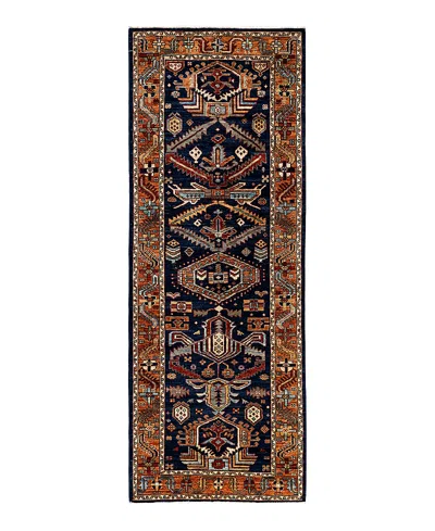 Bloomingdale's Serapi M1945 Runner Area Rug, 2'9 X 7'10 In Blue