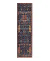 Bloomingdale's Serapi M1945 Runner Area Rug, 2'9 X 9'10 In Blue