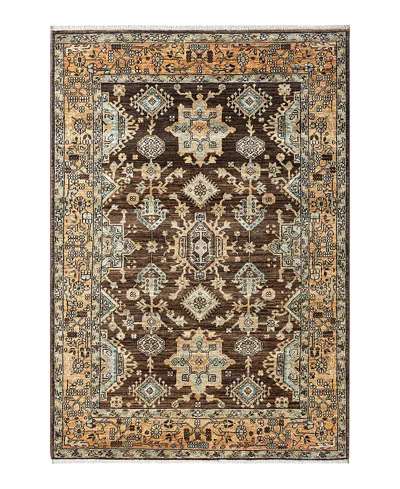 Bloomingdale's Serapi M1992 Area Rug, 4' X 5'10 In Brown