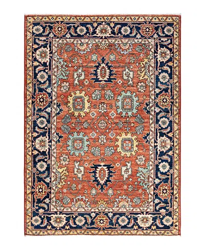 Bloomingdale's Serapi M1992 Area Rug, 4' X 5'11 In Orange