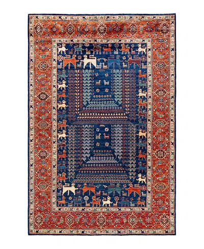 Bloomingdale's Serapi M1992 Area Rug, 5'10 X 8'10 In Blue