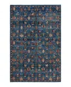 Bloomingdale's Serapi M1992 Area Rug, 6' X 9'1 In Light Blue