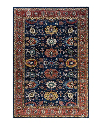 Bloomingdale's Serapi M1992 Area Rug, 6'1 X 8'10 In Blue