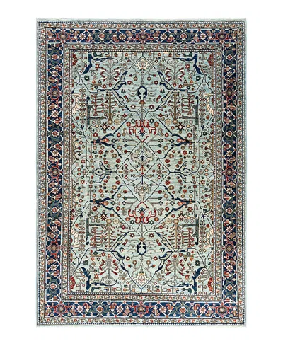 Bloomingdale's Serapi M1992 Area Rug, 6'1 X 8'11 In Light Blue
