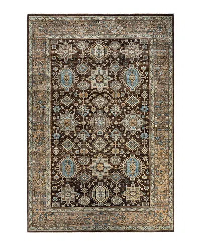 Bloomingdale's Serapi M1992 Area Rug, 6'1 X 9' In Brown