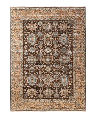 Bloomingdale's Serapi M1992 Area Rug, 6'5 X 8'11 In Brown