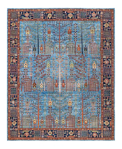 Bloomingdale's Serapi M1992 Area Rug, 8'1 X 9'11 In Light Blue