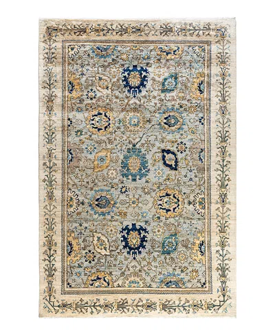 Bloomingdale's Serapi M1993 Area Rug, 5'9 X 8'7 In Gray