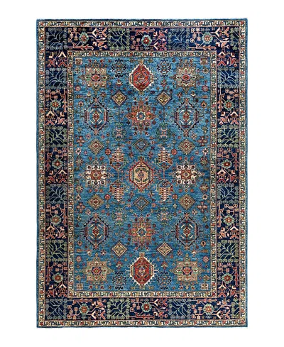 Bloomingdale's Serapi M1993 Area Rug, 6'2 X 8'11 In Light/blue