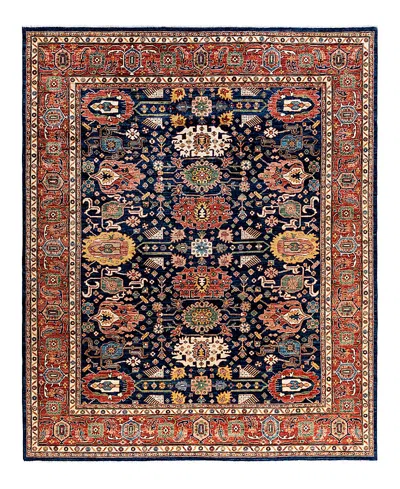 Bloomingdale's Serapi M1993 Area Rug, 8'1 X 9'9 In Blue