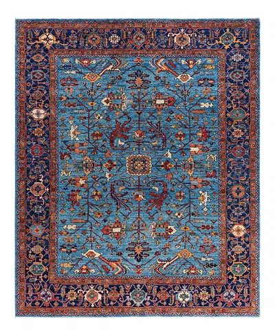 Bloomingdale's Serapi M1993 Area Rug, 8'2 X 9'8 In Light/blue