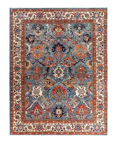 Bloomingdale's Serapi M1993 Area Rug, 9'1 X 11'8 In Light/blue