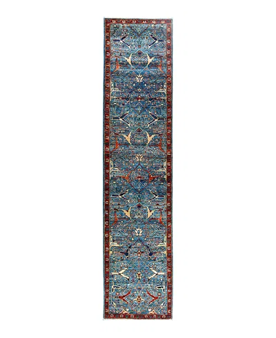 Bloomingdale's Serapi M1993 Runner Area Rug, 2'7 X 11'6 In Light/blue