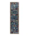 Bloomingdale's Serapi M1993 Runner Area Rug, 2'7 X 9'6 In Light/blue