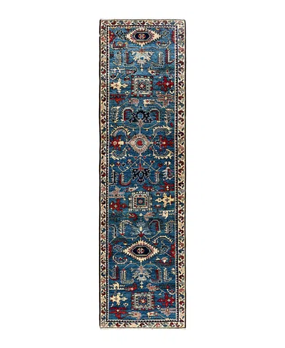 Bloomingdale's Serapi M1993 Runner Area Rug, 2'7 X 9'6 In Light/blue