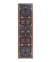 Bloomingdale's Serapi M1993 Runner Area Rug, 2'7 X 9'9 In Blue