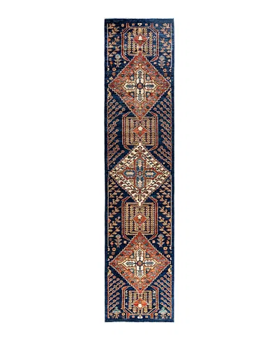 Bloomingdale's Serapi M1993 Runner Area Rug, 2'8 X 11'11 In Blue