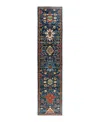 Bloomingdale's Serapi M1993 Runner Area Rug, 2'8 X 12'3 In Blue