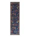 Bloomingdale's Serapi M1993 Runner Area Rug, 2'8 X 9'9 In Navy