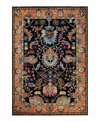 Bloomingdale's Serapi M1999 Area Rug, 6' X 8'11 In Navy