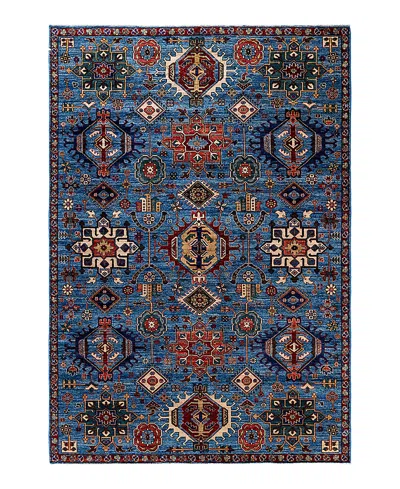 Bloomingdale's Serapi M1999 Area Rug, 6'7 X 9'9 In Light/blue