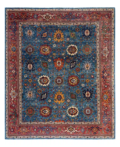 Bloomingdale's Serapi M1999 Area Rug, 8'1 X 9'8 In Light/blue