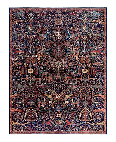 Bloomingdale's Serapi M1999 Area Rug, 9' X 11'10 In Blue