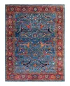 Bloomingdale's Serapi M1999 Area Rug, 9'1 X 11'11 In Light/blue