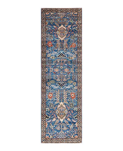 Bloomingdale's Serapi M1999 Runner Area Rug, 2'5 X 8'6 In Light/blue