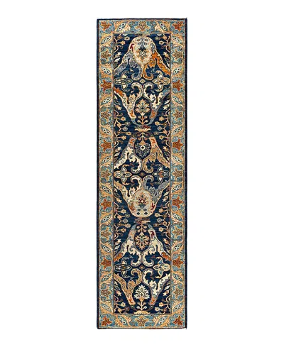 Bloomingdale's Serapi M1999 Runner Area Rug, 2'8 X 9'6 In Blue