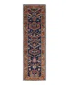 Bloomingdale's Serapi M1999 Runner Area Rug, 2'9 X 9'10 In Blue