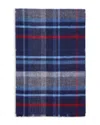 Bloomingdale's The Men's Store At  Plaid Scarf - Exclusive In Navy